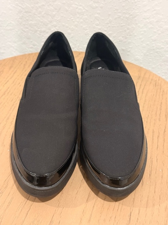 Donald J. Pliner Black Slip-On Platform Loafers main image 9